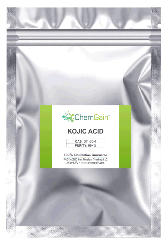 Kojic Acid Powder - Ultra Pure Bulk - CAS 501-30-4