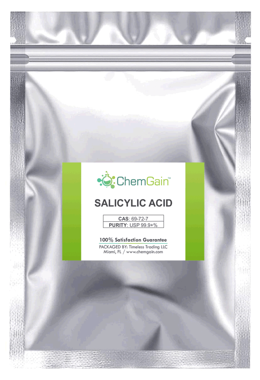 Salicylic Acid Powder - Ultra Pure Bulk BHA - 2-Hydroxybenzoic Acid CAS 69-72-7