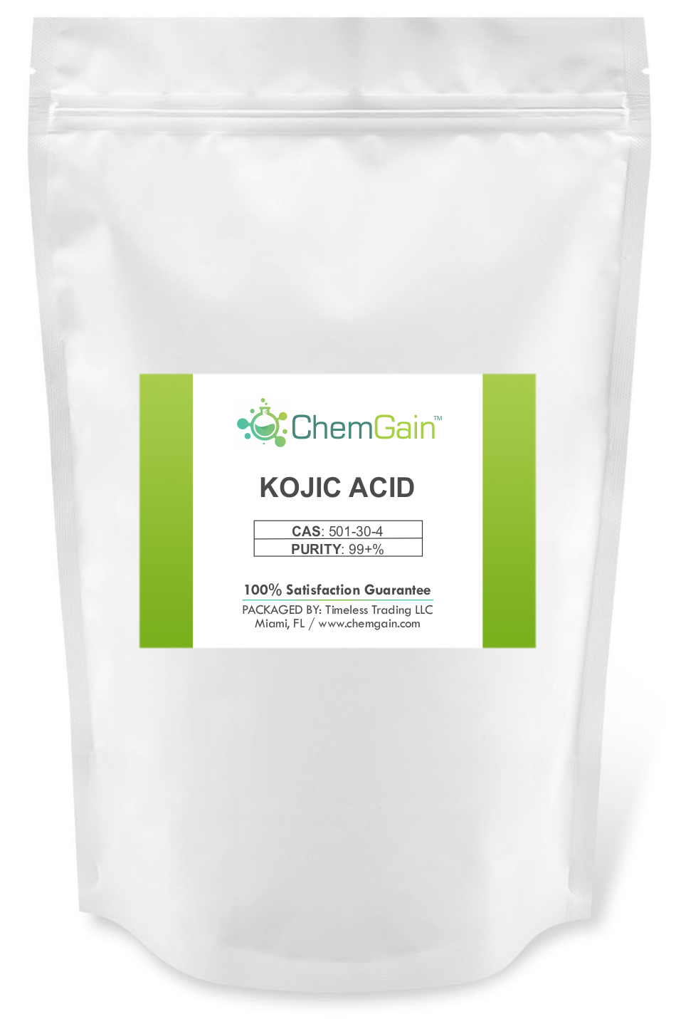 Kojic Acid Powder - Ultra Pure Bulk - CAS 501-30-4