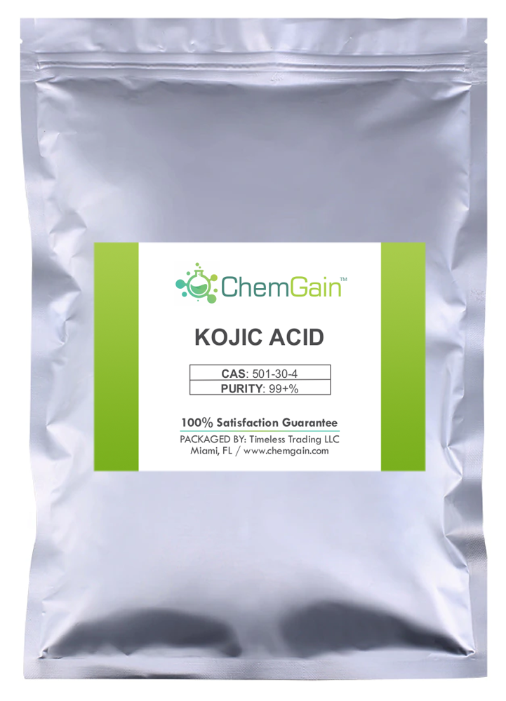 Kojic Acid Powder - Ultra Pure Bulk - CAS 501-30-4